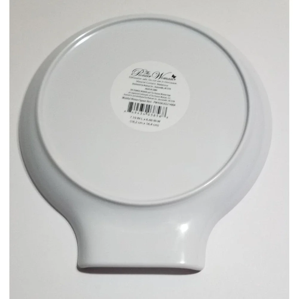 The Pioneer‎ Woman Floral Holiday Flower Spoon Rest Melamine NEW